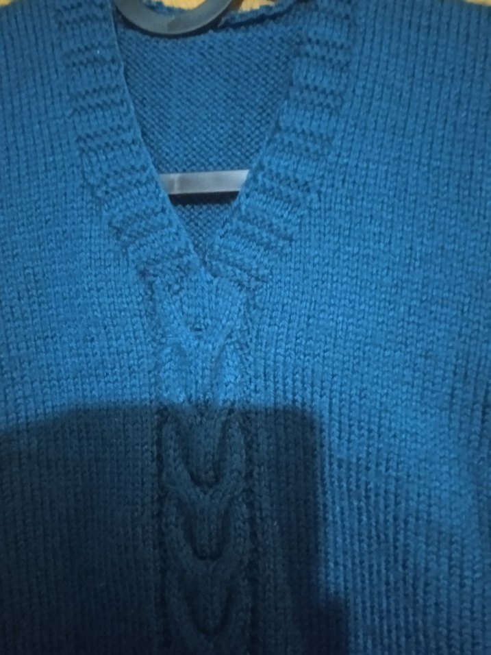 Erkek Çocuk V Yaka Triko Süveter - Görsel 2