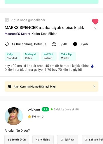 l Beden Kışlık elbise ?????