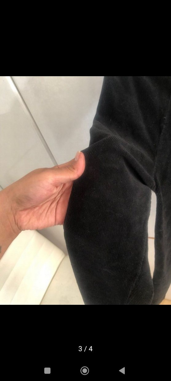 Kız Çocuk Siyah Dar Kesim Tayt - Görsel 3