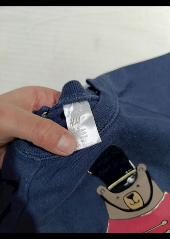 Mavi Baskılı Erkek Çocuk Sweatshirt - Görsel 6