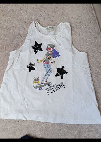 8 yaş  Kız Çocuk Tişörtü - Görsel 8