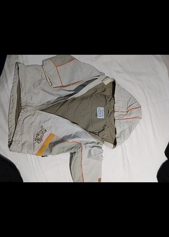 Kapüşonlu Gri Erkek Çocuk Montu - Görsel 4