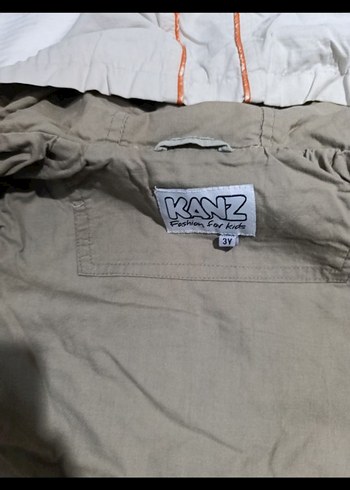 Kapüşonlu Gri Erkek Çocuk Montu - Görsel 5