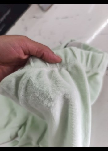 Kız Çocuk Yeşil Basic Tayt - Görsel 5