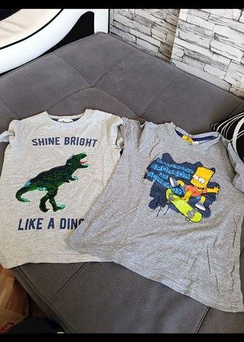 Erkek Gri Baskılı Kısa Kollu Tişört - Görsel 4