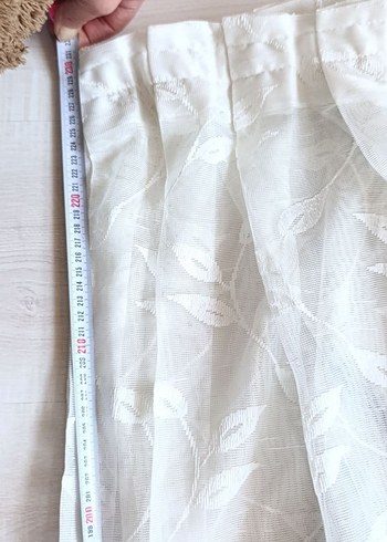 Bohem Tarzı Düz Tül Perde - Görsel 8