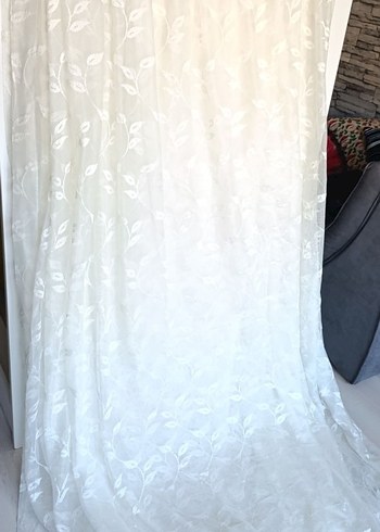 Bohem Tarzı Düz Tül Perde - Görsel 4