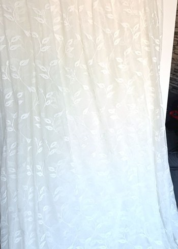 Bohem Tarzı Düz Tül Perde - Görsel 3