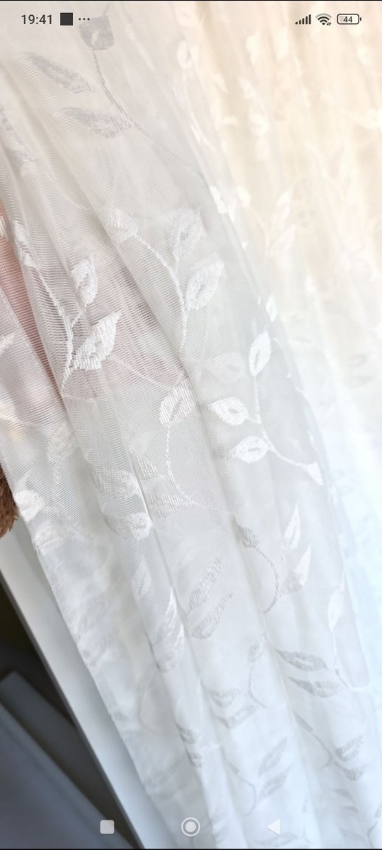 Bohem Tarzı Düz Tül Perde - Görsel 2