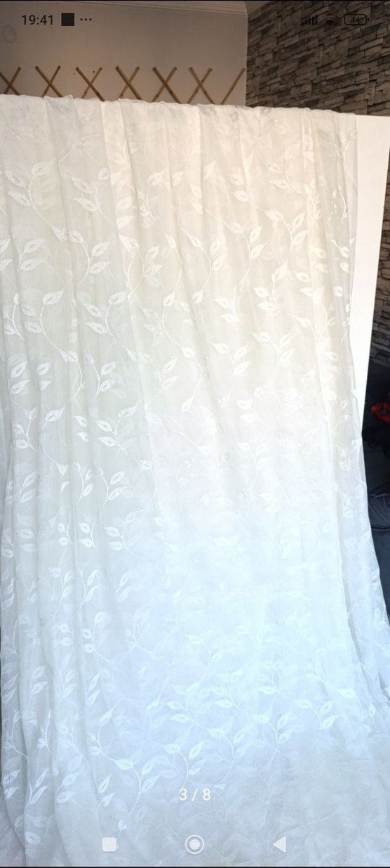 Bohem Tarzı Düz Tül Perde - Görsel 3