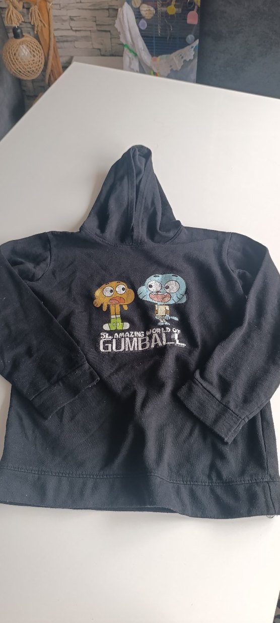 Kapüşonlu Baskılı Çocuk Sweatshirt - Görsel 2