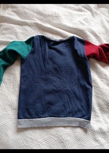 Erkek Çocuk Renkli Baskılı Sweatshirt - Görsel 6