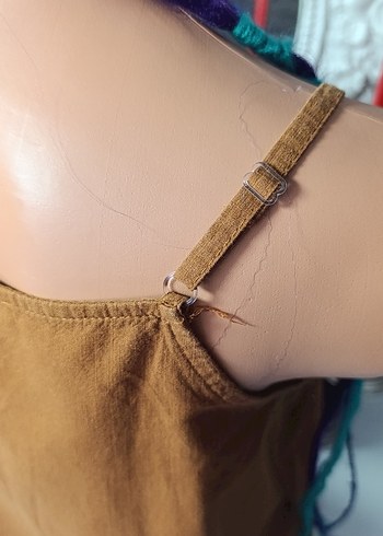 Boncuklu Çok Renkli Örgü Saç Aksesuarı - Görsel 8