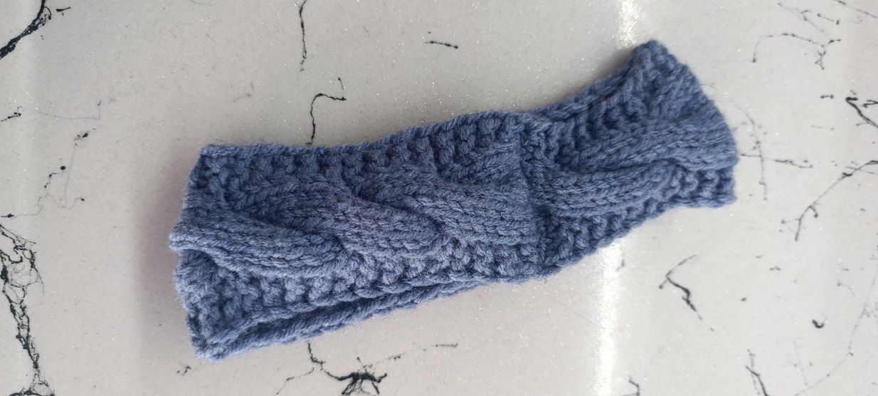 Saç bandana Örgü - Görsel 4