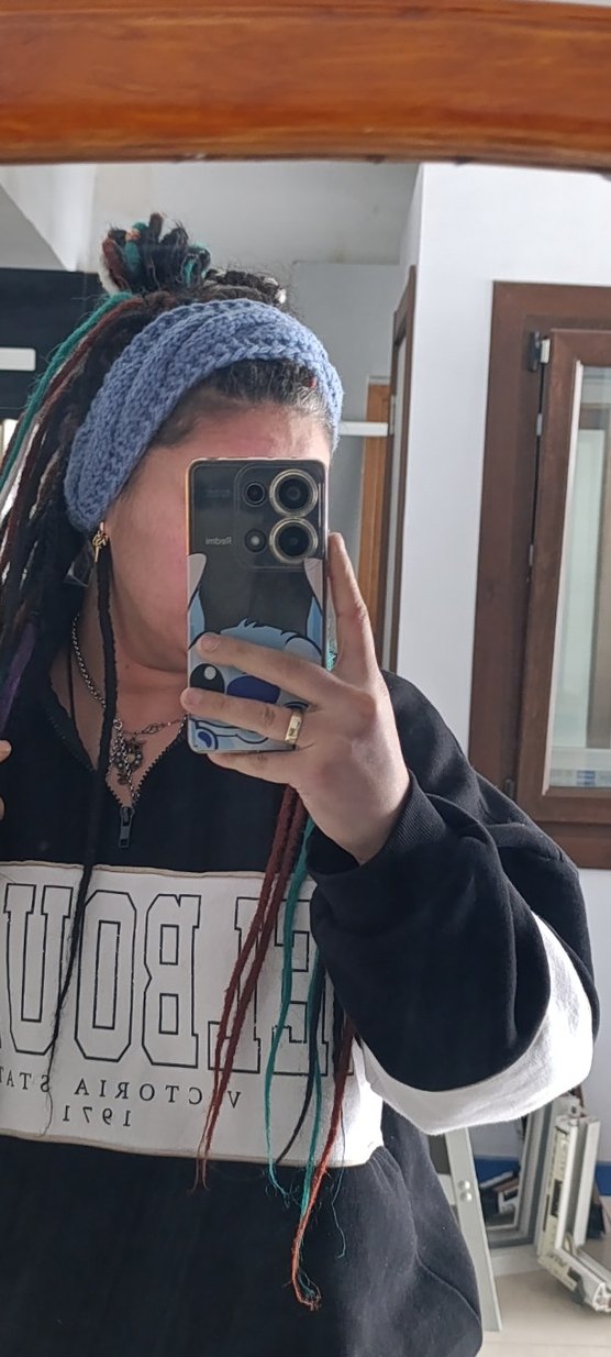 Saç bandana Örgü - Görsel 5