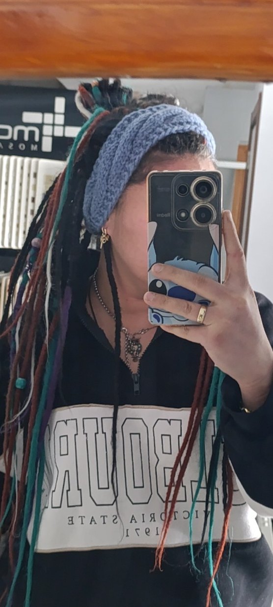 Saç bandana Örgü - Görsel 2