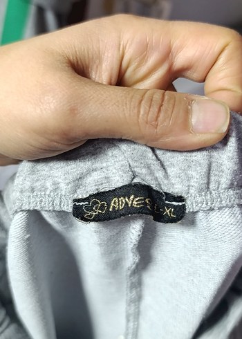 Gri Baskılı Oversize  Eşofman Takımı - Görsel 3