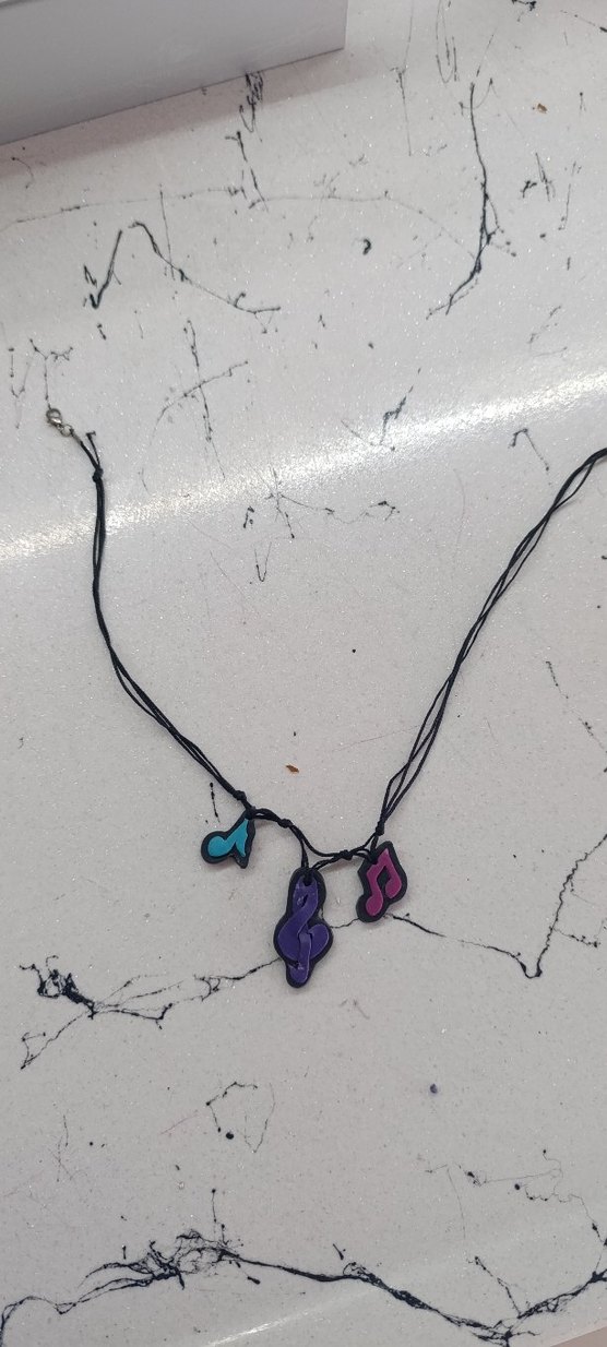 sol Anahtarı Rock Punk Kolye - Görsel 3