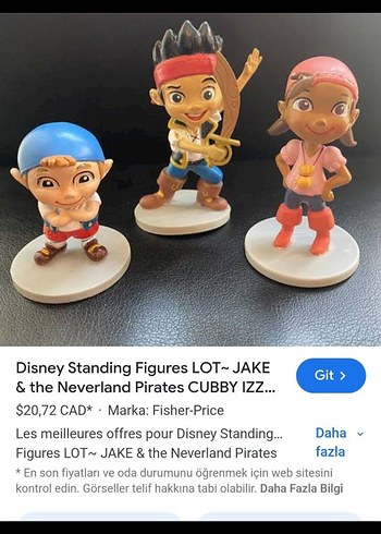 Disney Jake ve Arkadaşları Figür Seti - Görsel 8