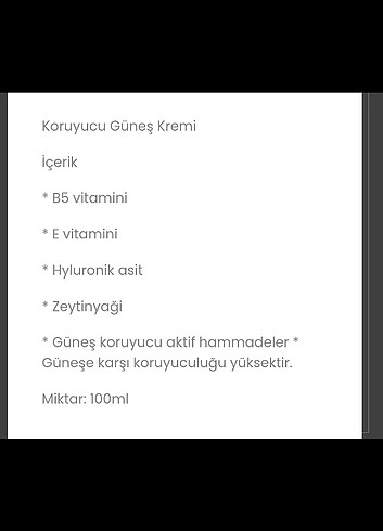 Beden Güneş Kremi