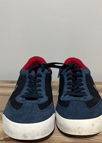 Lacivert Erkek Spor Ayakkabı Velcro Detaylı