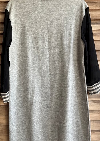 Uzun Kollu Gri  Minnie Baskılı - Görsel 4