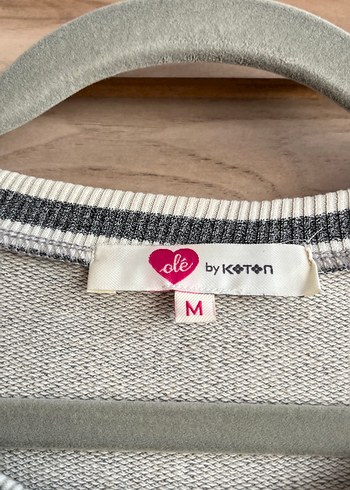 Uzun Kollu Gri  Minnie Baskılı - Görsel 3