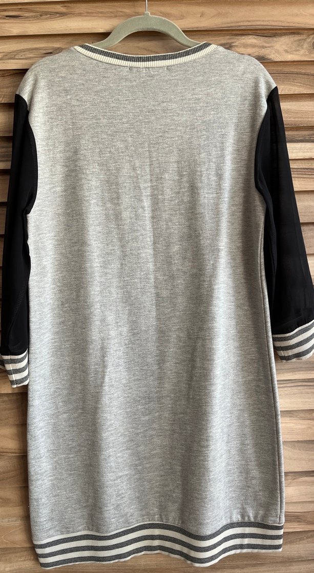 Uzun Kollu Gri  Minnie Baskılı - Görsel 4