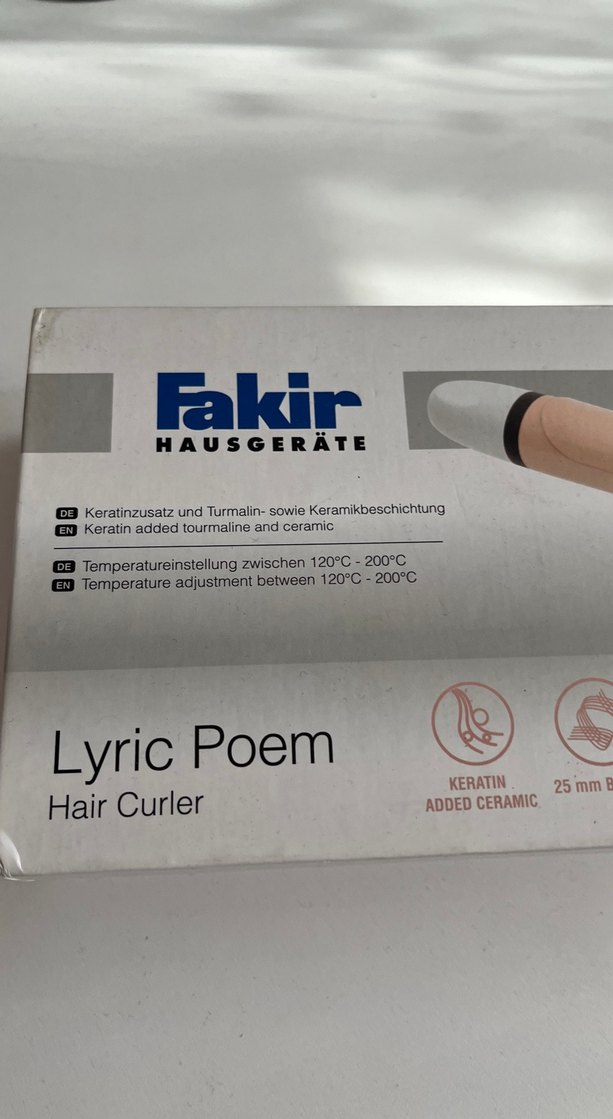 Fakir Alyric Poem Saç Düzleştirici Bej - Görsel 2