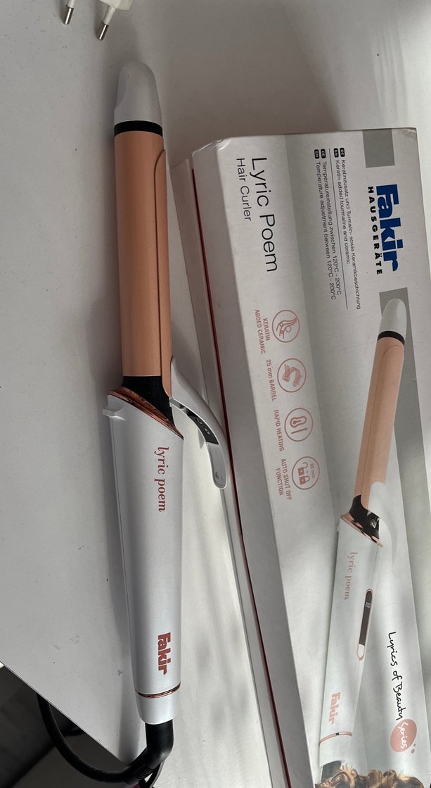 Fakir Alyric Poem Saç Düzleştirici Bej - Görsel 3