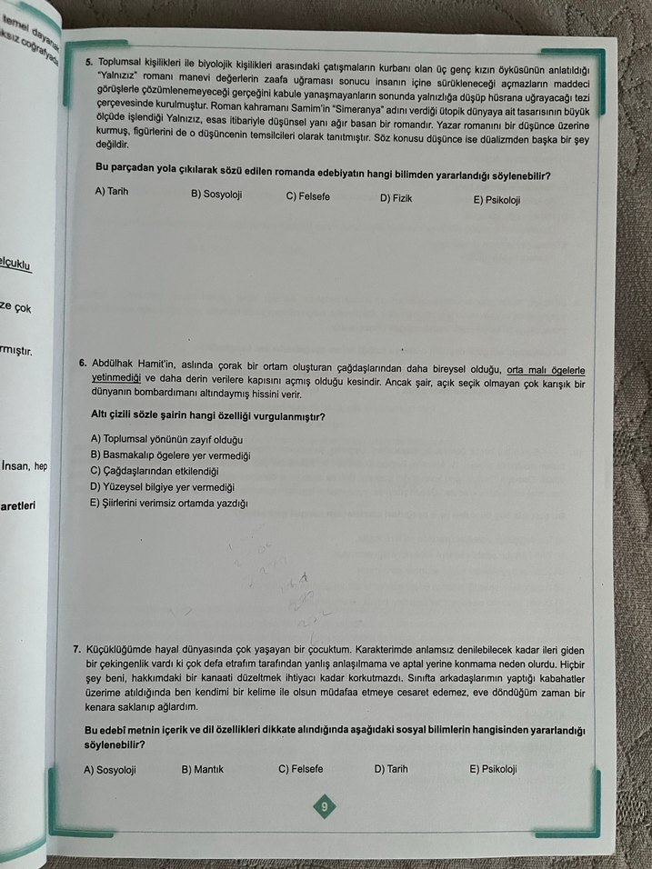 12. SINIF TEKRAR TESTLERİ SERİSİ 1-2-3 - Görsel 3