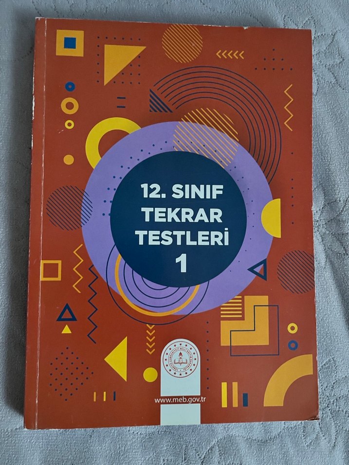 12. SINIF TEKRAR TESTLERİ SERİSİ 1-2-3 - Görsel 2