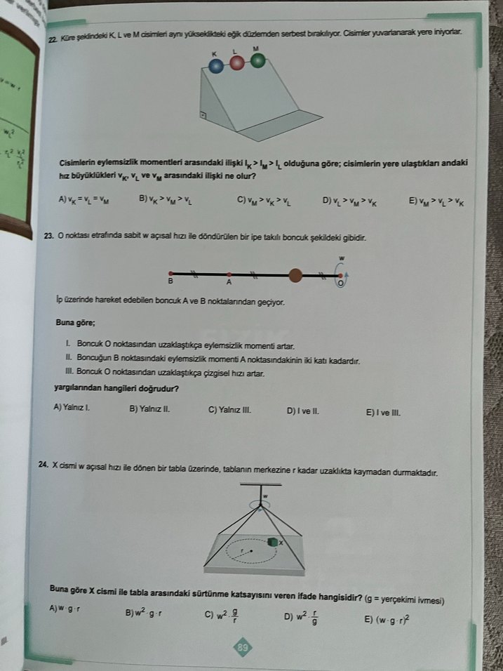 12. Sınıf Tekrar Testleri 1. Seri - Görsel 3