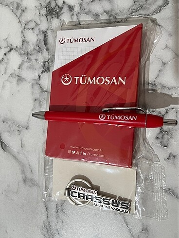 TÜMOSAN KALEM BLOKNOT ANAHTARLIK SETİ