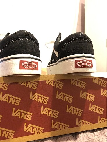 36 Beden siyah Renk Vans ayakkabı