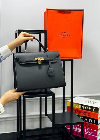 Hermes Hermes Kahverengi Deri Kadın Çanta