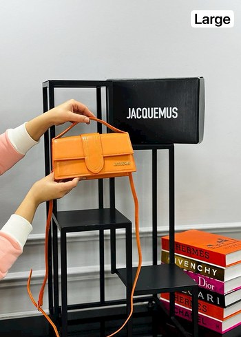Jacquemus Turuncu Deri Kadın Çanta