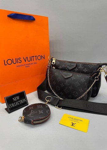 Louis Vuitton Louis Vuitton Pembe Deri Bel Çantası