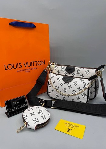  Beden Louis Vuitton Pembe Deri Bel Çantası