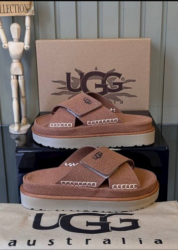 UGG Erkek Kahverengi Süet Terlik
