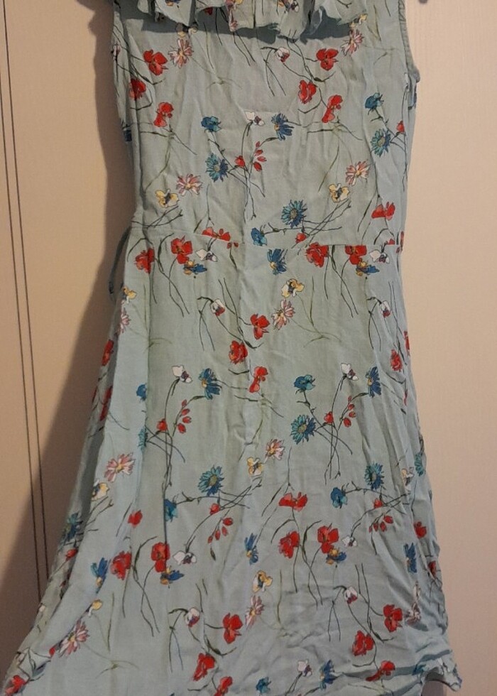 Kadın yazlık kısa elbise - Görsel 4