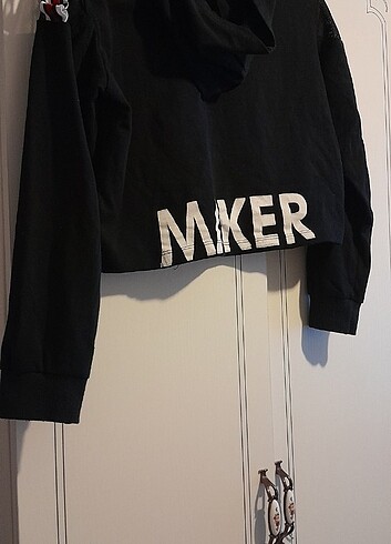 Kadın kısa sweat  - Görsel 2