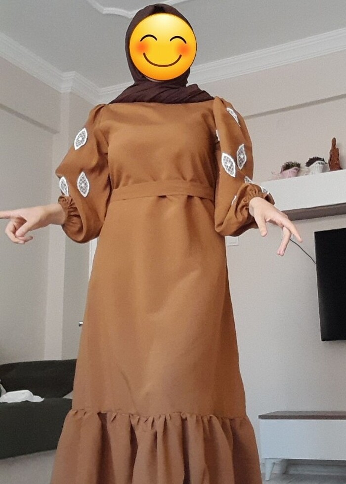 Tesettür elbise - Görsel 2