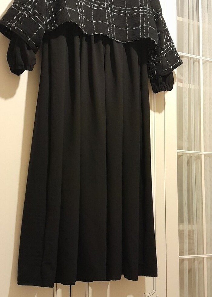 İkili tesettür elbise  - Görsel 4