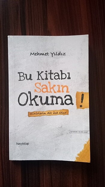 Bu Kitabı Sakın Okuma 