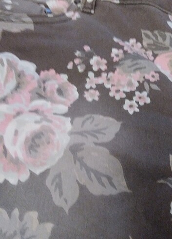 s Beden desenli pantolon
