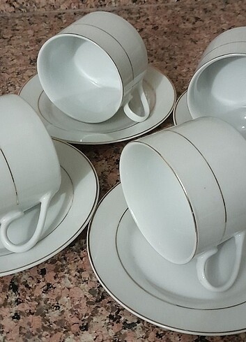 Süt veya nescafe fincan ve tabaği