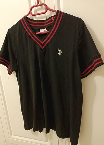 U.S Polo Assn. orijinal Polo marka v yaka bayan tişört