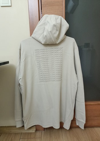 orijinal Polo marka Bej Fermuarlı Erkek Sweatshirt - Görsel 8