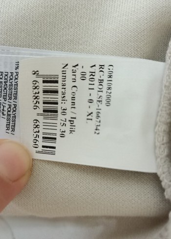 orijinal Polo marka Bej Fermuarlı Erkek Sweatshirt - Görsel 12